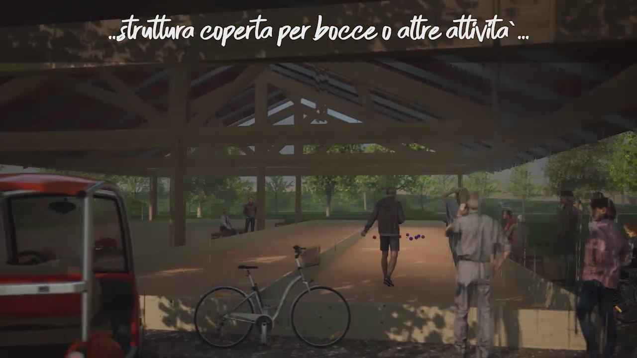 struttura coperta per attività all'aria